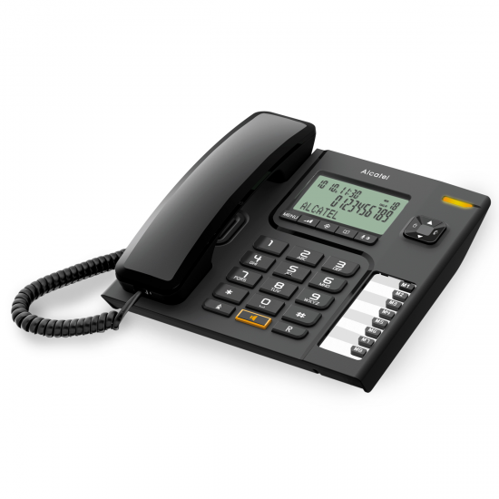 Teléfono de sobremesa Alcatel VERSATIS T76, negro